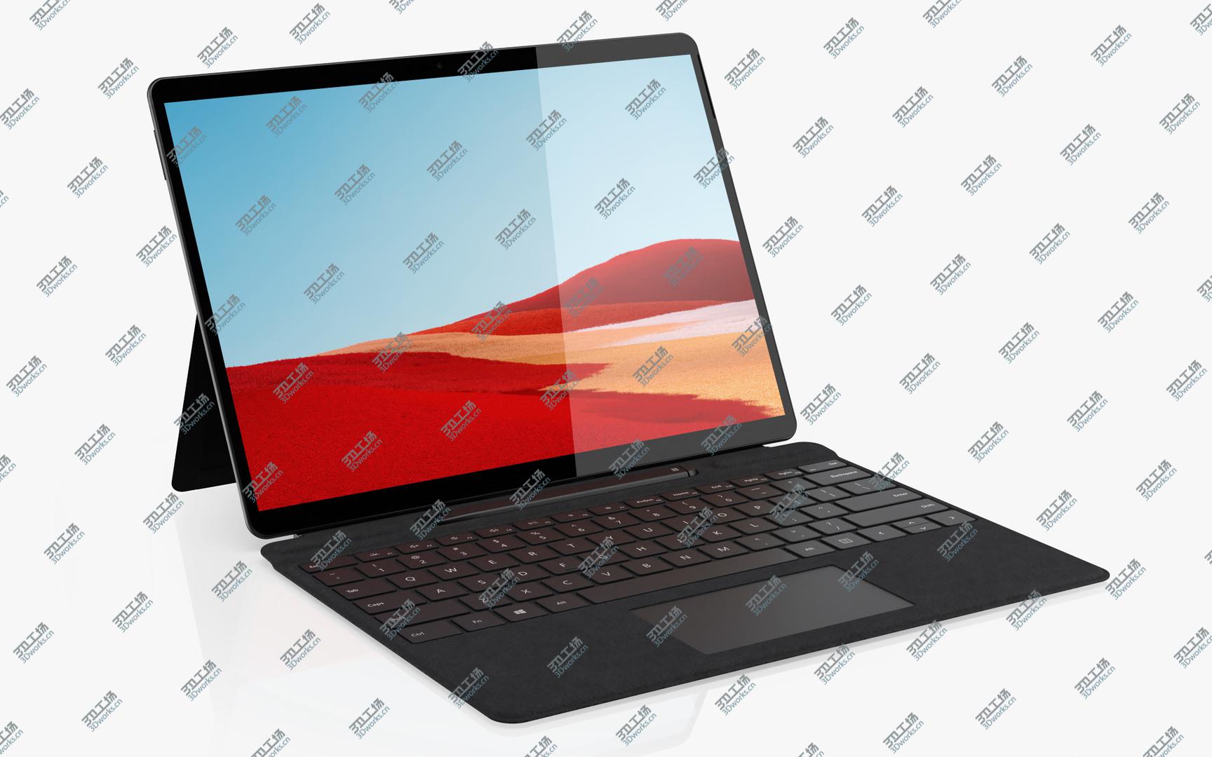 images/goods_img/2021040164/Microsoft Surface Pro X and Microsoft Surface Arc 2019 3D model/3.jpg